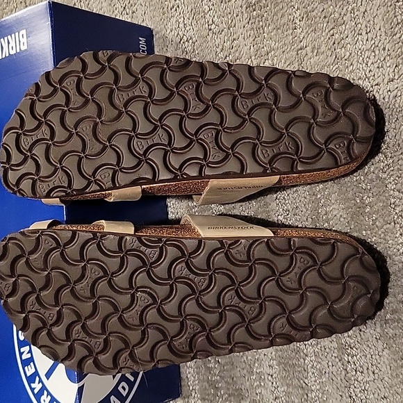 EUC Birkenstock Mayari Size 37 Oiled Leather Tabacco Brown - Picture 3 of 6